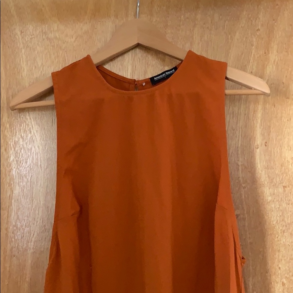 Orange American Apparel Dress